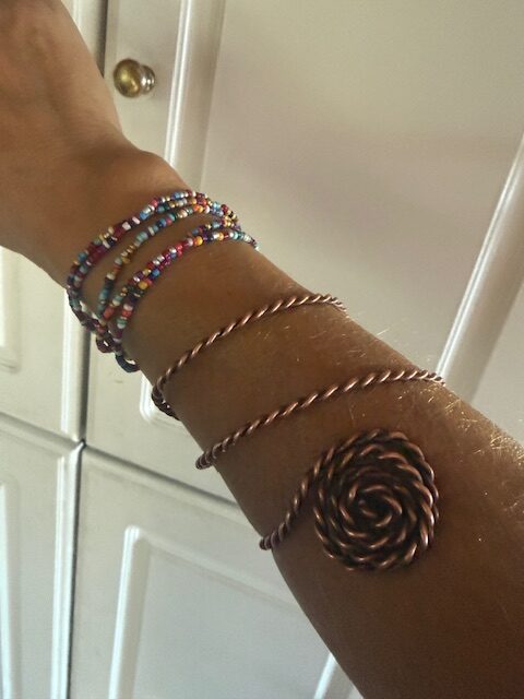Copper Grounding Arm Bands - Image 2