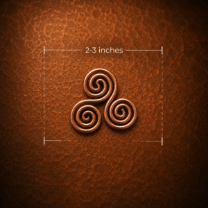 Sacred Cubit Triskelion - Mini